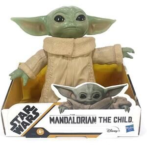 Disney Star Wars The Mandalorian The Child Posable Baby Yoda Grogu 6.5"